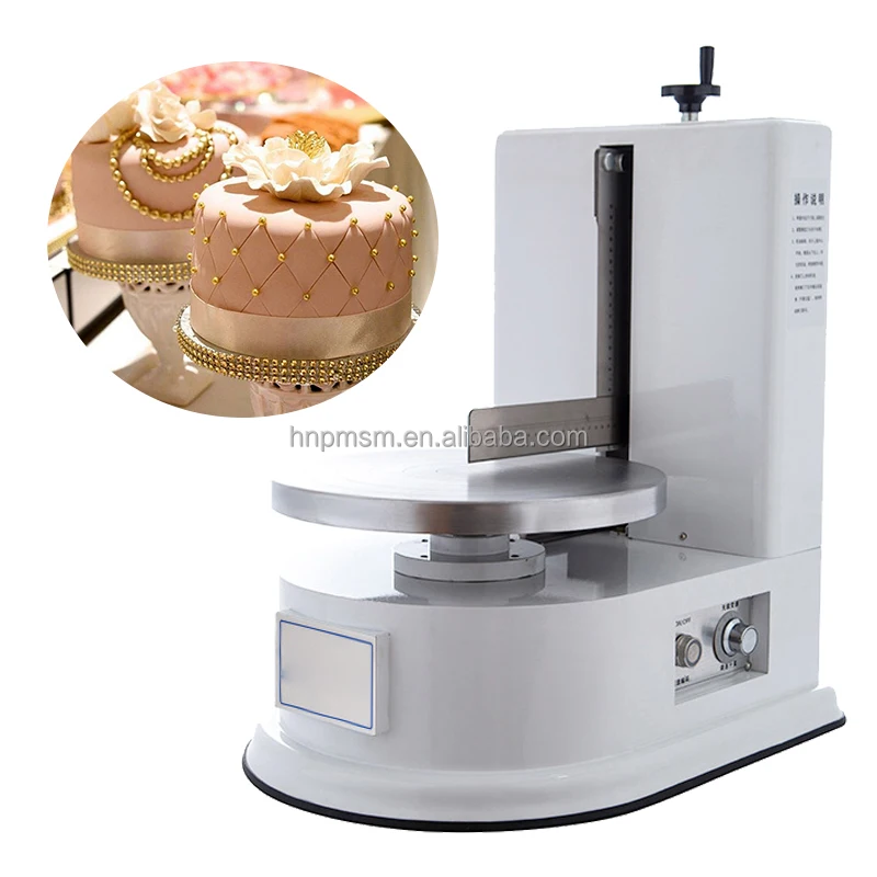 Sale Price Bread Decorating Machine Factory Made Desktop 8 Inch Cake Spreading Machine