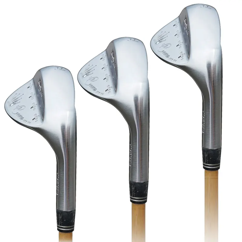 Manufacturers factory forged carbon soft steel golf wedge CNC milling golf wedge head club