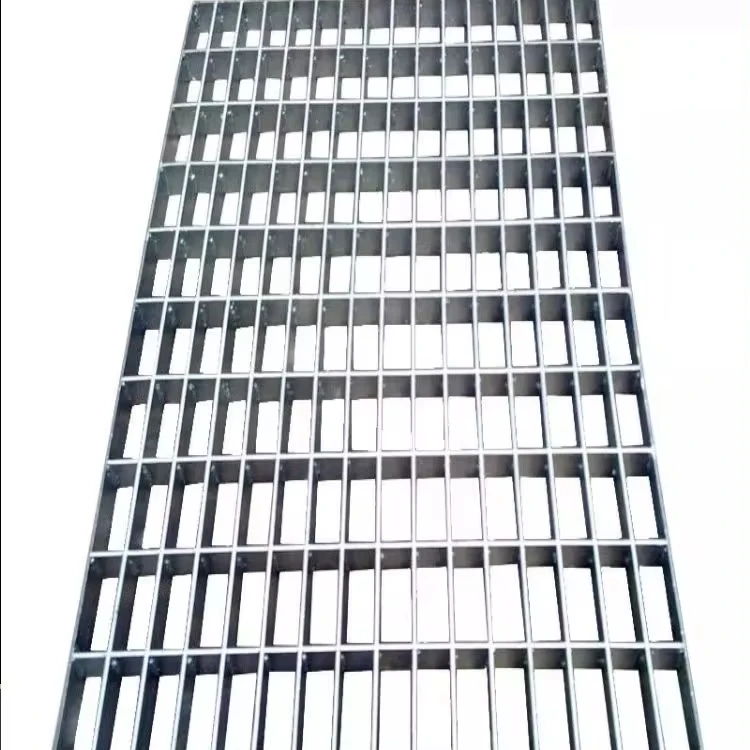 Factory customized Hot Dip Galvanized Drain Grating Rainwater Drainage Channel  Floor Steel Grates steel grating galvanized