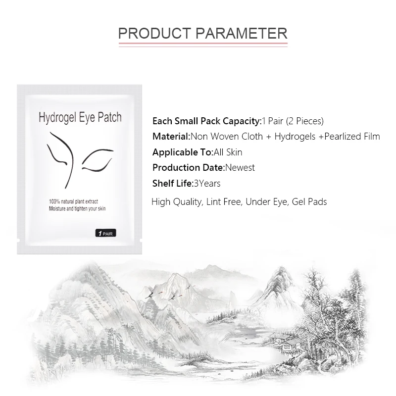 OEM ODM Under Eye Patches Pads For Eyelash Extensions