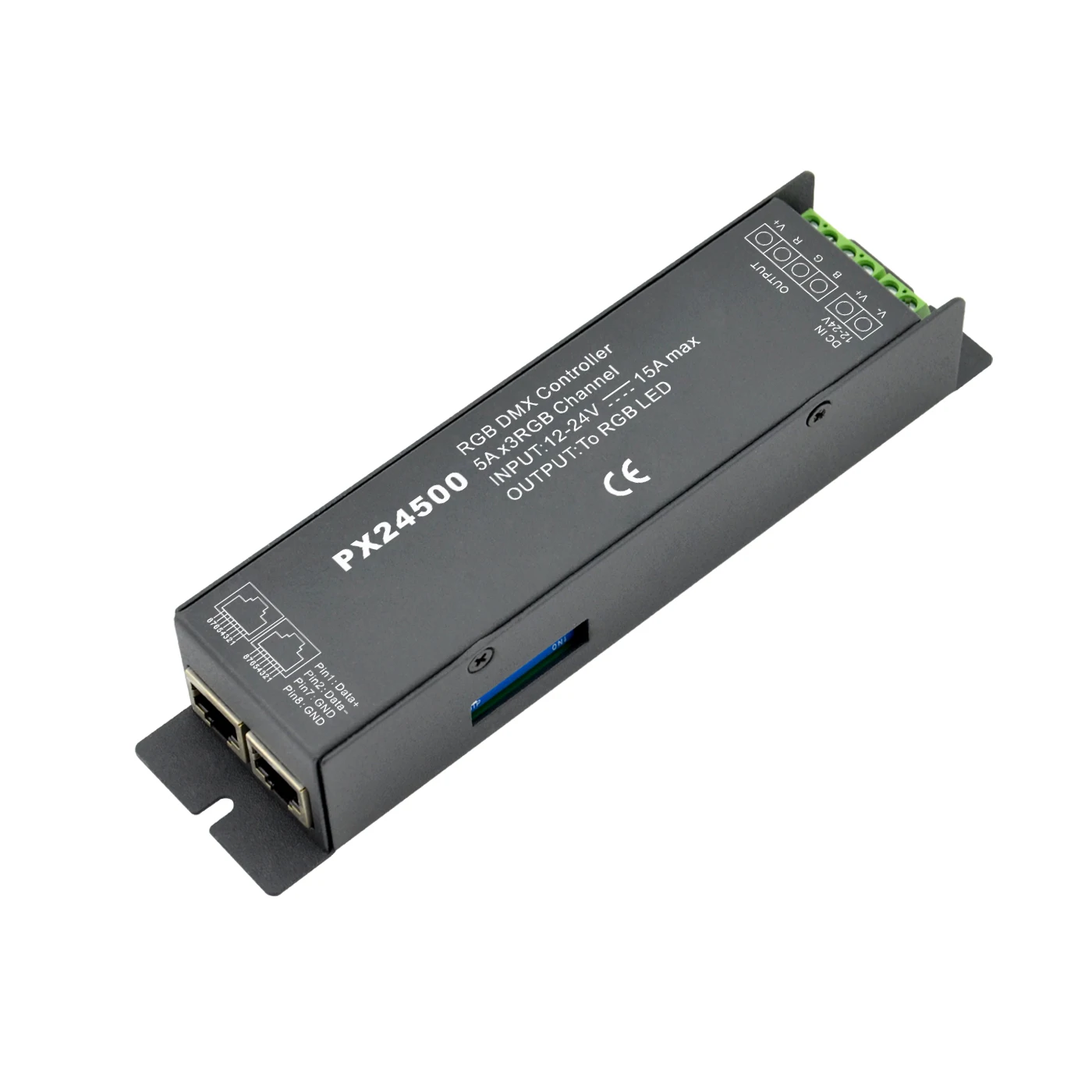 3 канала выходной ток DMX512 защита от перегрева постоянное напряжение декодер с полноцветной управления