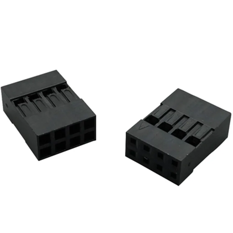 BLACK 2.54mm wafer connector Dupont terminal connector TJC8A  electronic connector