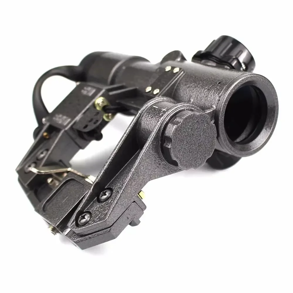 LUGER SVD 1X30 Tactical Optical Sight Long Range Scope Compact Collimator Sight Red DOT Sight Side Mount Optical Scope