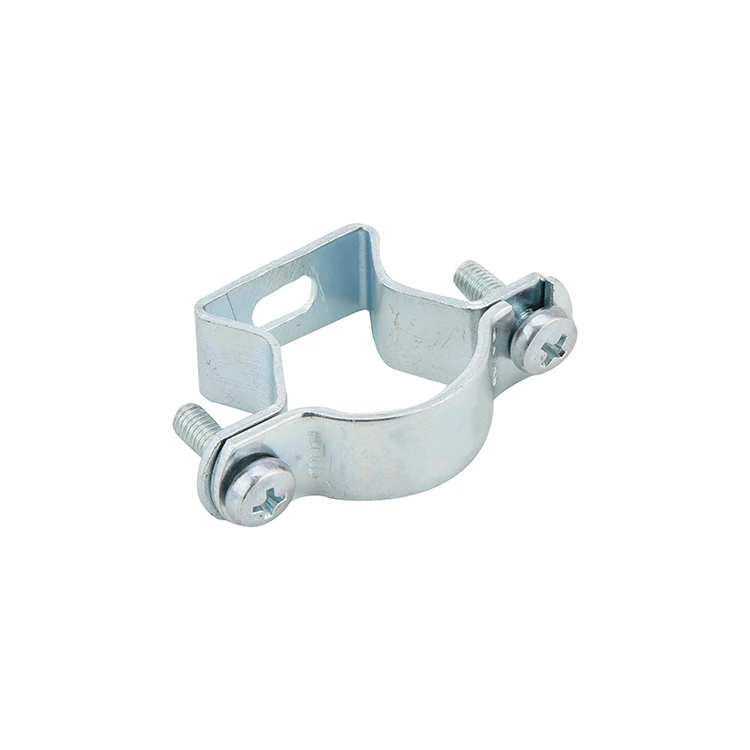 U Type Saddle Clamps  Duty Clamp galvanized unlined Groove With Serrated Teeth Design Smooth Clamp