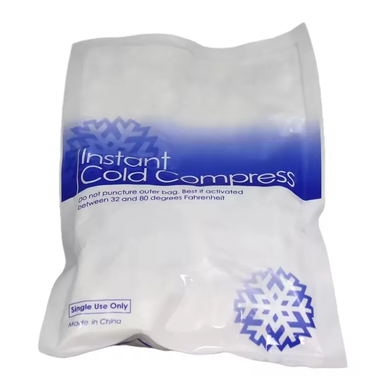 OEM Disposable Instant Ice Pack for First Aid Custom Medical Cooling Gel Cold Bag Sports Heal Outdoor