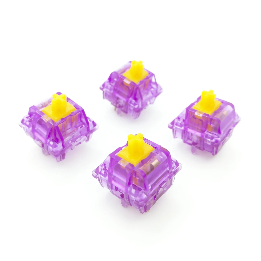 Tecsee  IceGrape PTactile Keyboard Switch POM StemKeyboard Switch Wireless OEM PC Switch Mechanical Key