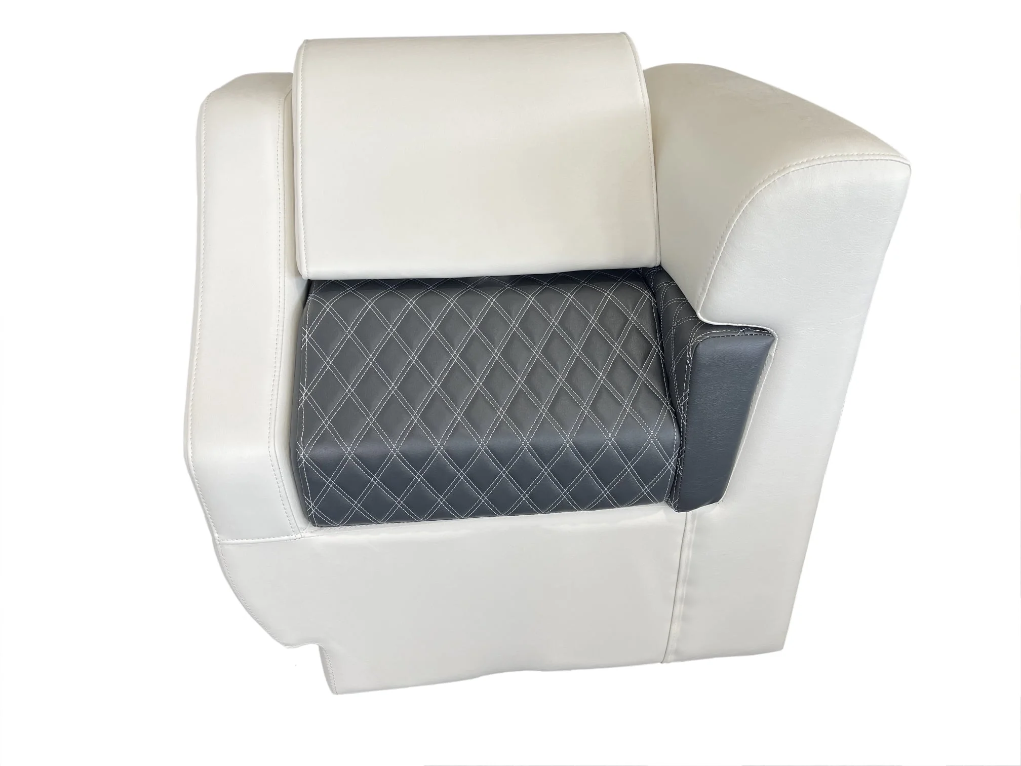 Factory directly Marine Luxury Comfort Pontoon Furniture Sofa Pontoon boat sofa series Corner without cup holder