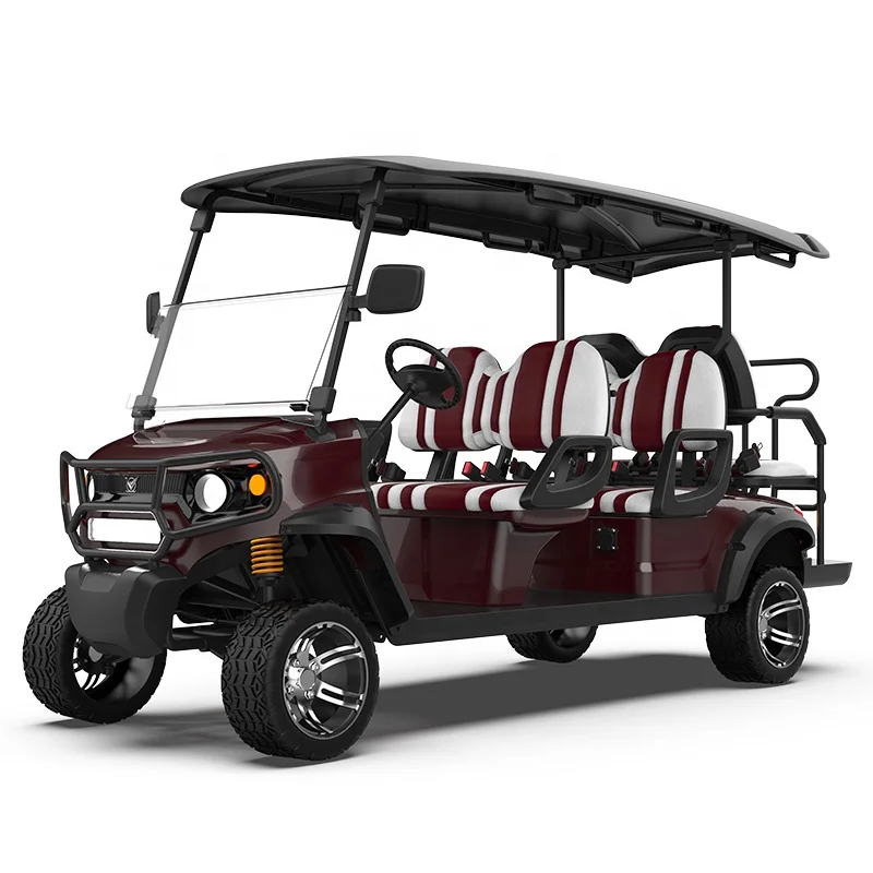 2024 CE lifted Factory Direct High Quality vintage New Design Brand 6 seater electric golf carts