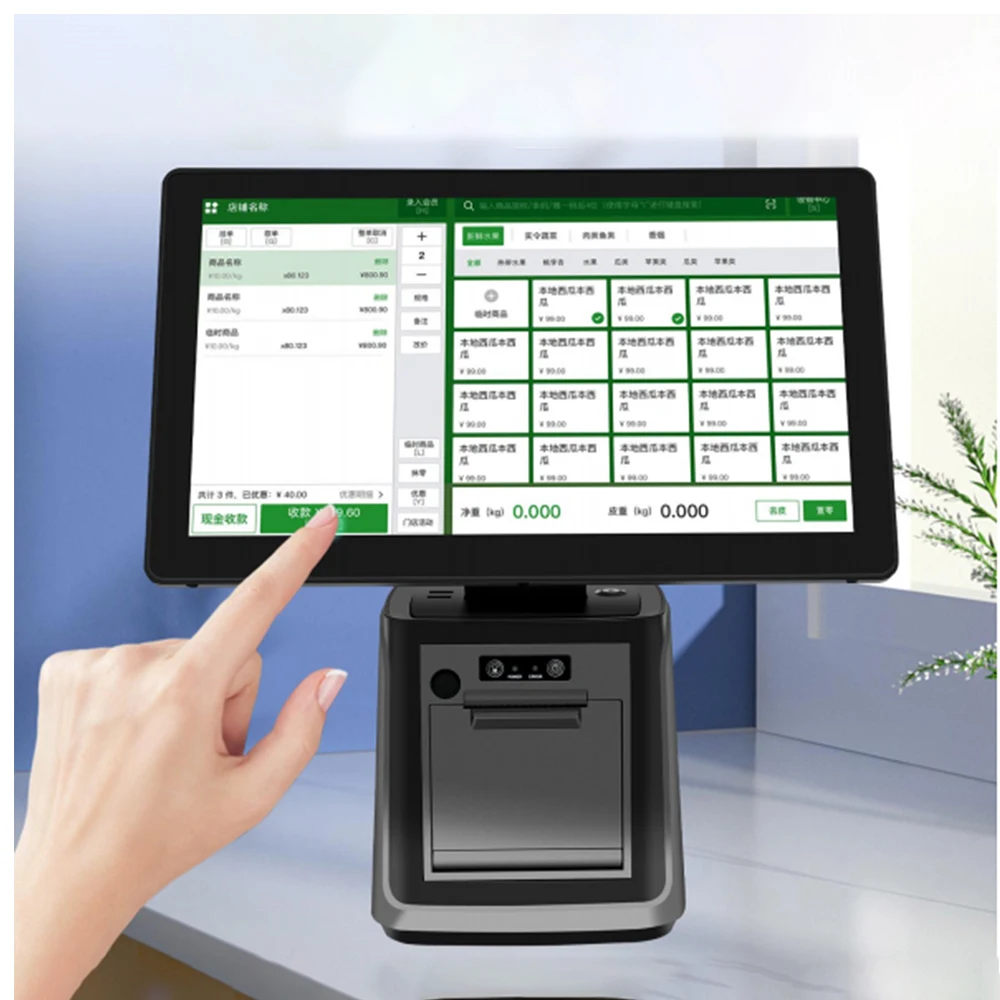 Двойной экран Pos Android Smart Retail терминал Windows оплата дешевые системы с программным обеспечением