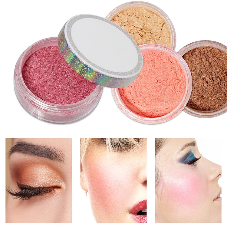 
Wholesale face highlighter makeup private label highlighter powder high pigment loose powder highlighter 