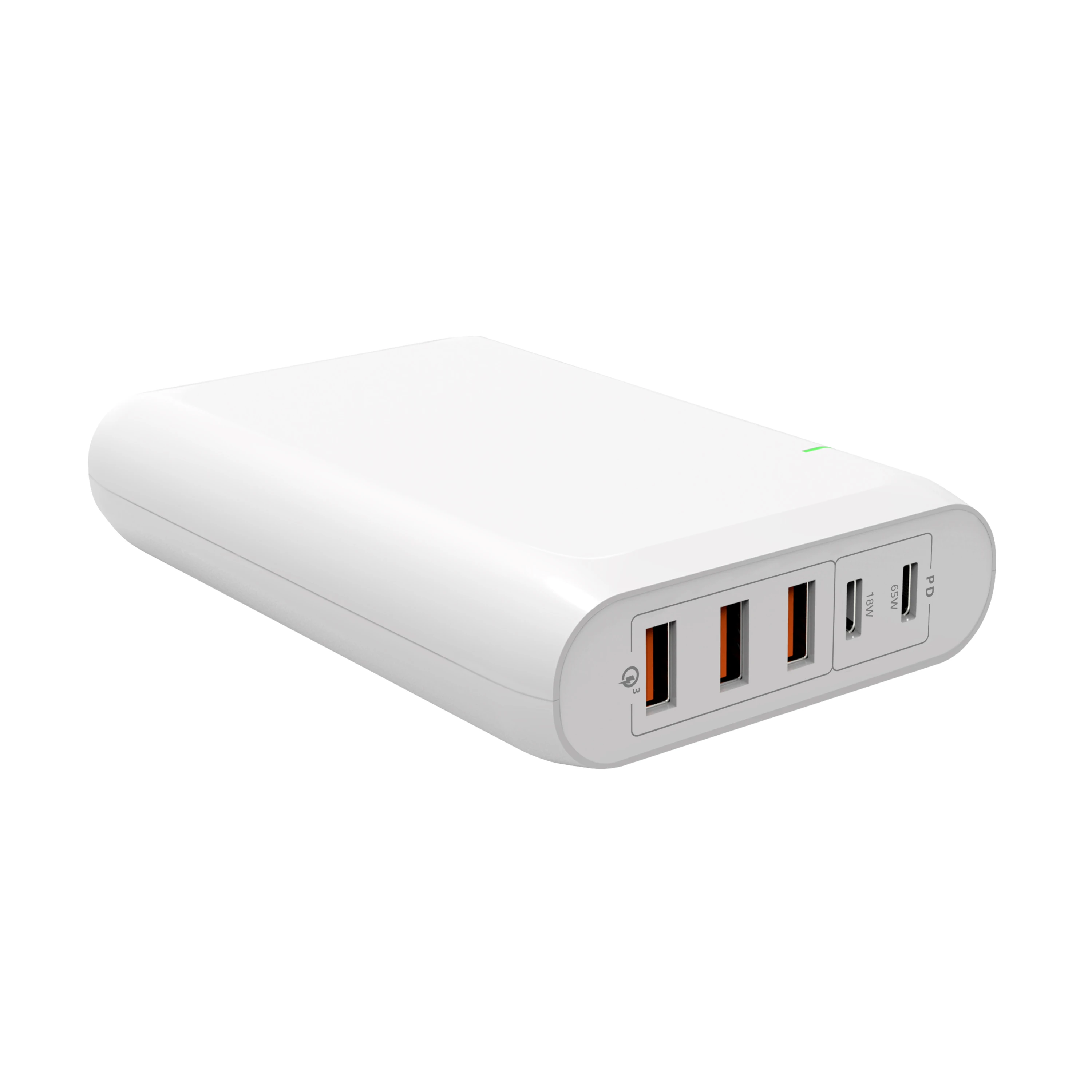 HUNDA Новое поступление 2020 многопортовый usb c 110W адаптер питания pd быстрая зарядная станция Тип qc3.0 5-разъемное зарядное usb-устройство универсальный источник со