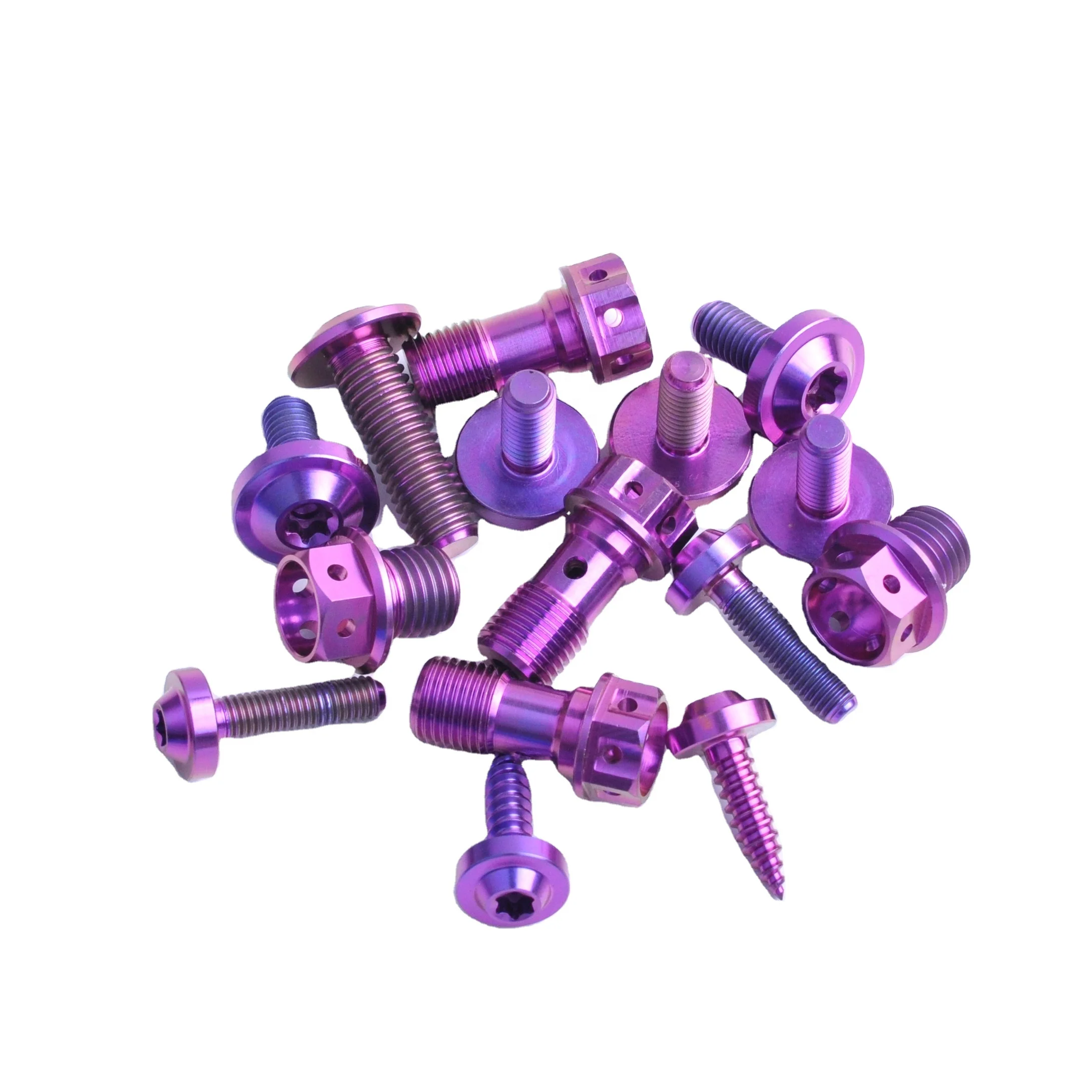 Мотоциклы грязевые велосипеды Коррозионностойкие легкие винтовые гайки