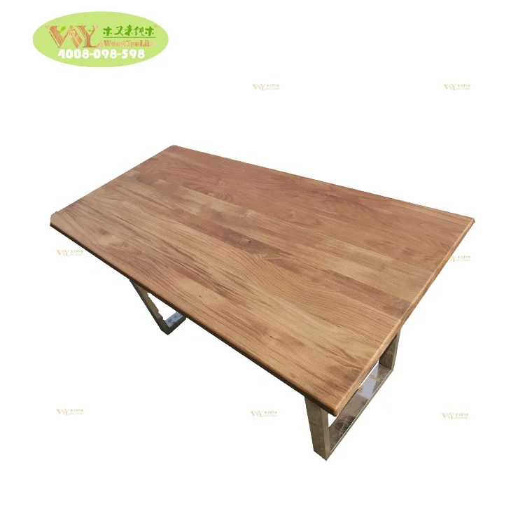 European White Oak Wood Office Desk Custom Solid Wood Oak Table For Office Bureau