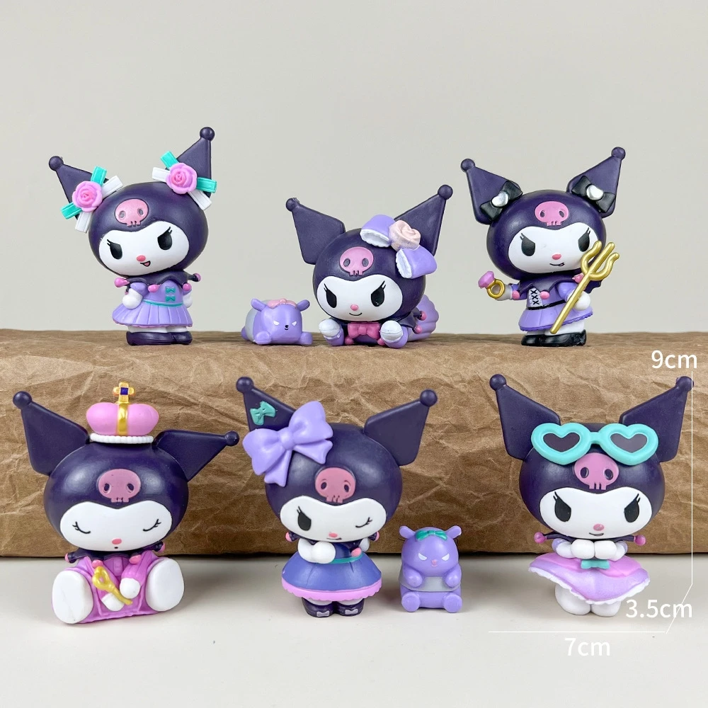 Zealed Factory Price Anime Figure Kulomi Decoration Family Birthday Party Series