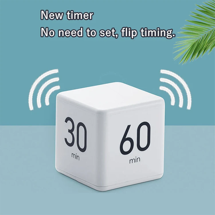 Countdown Alarm Cube Timer Management  Kitchen Timer Workout Timer For Studying, Cooking