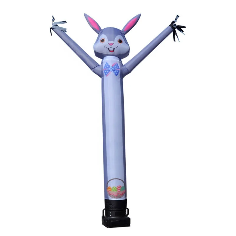 Festival decoration bunny air dancer Easter inflatable rabbit sky wind dancer