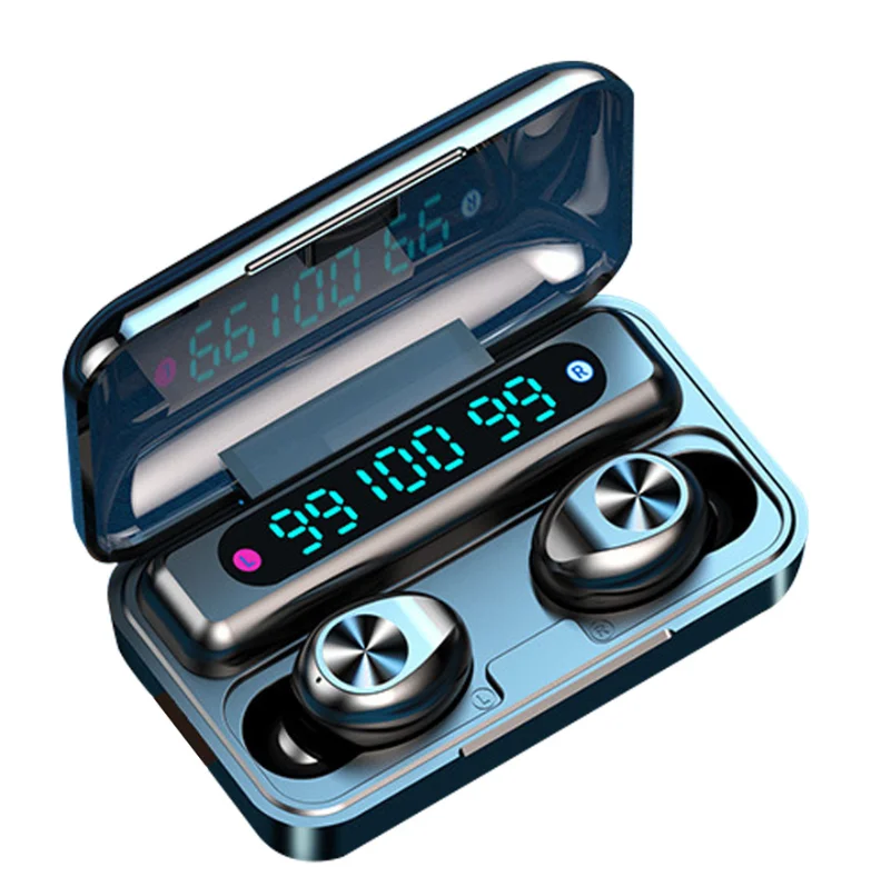 Новое поступление 2021 лидер продаж продукты ipods наушники-вкладыши беспроводные наушники спортивные tws f9 hifi
