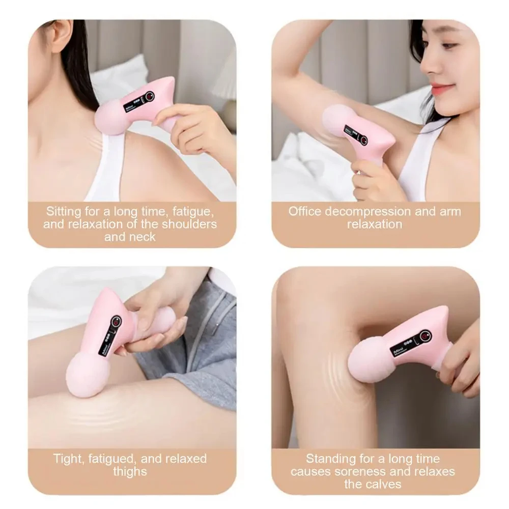 Handheld Body XXXXX Massage Gun Deep Tissue Massage Mini Vibrator Sex Toys for Woman Adult