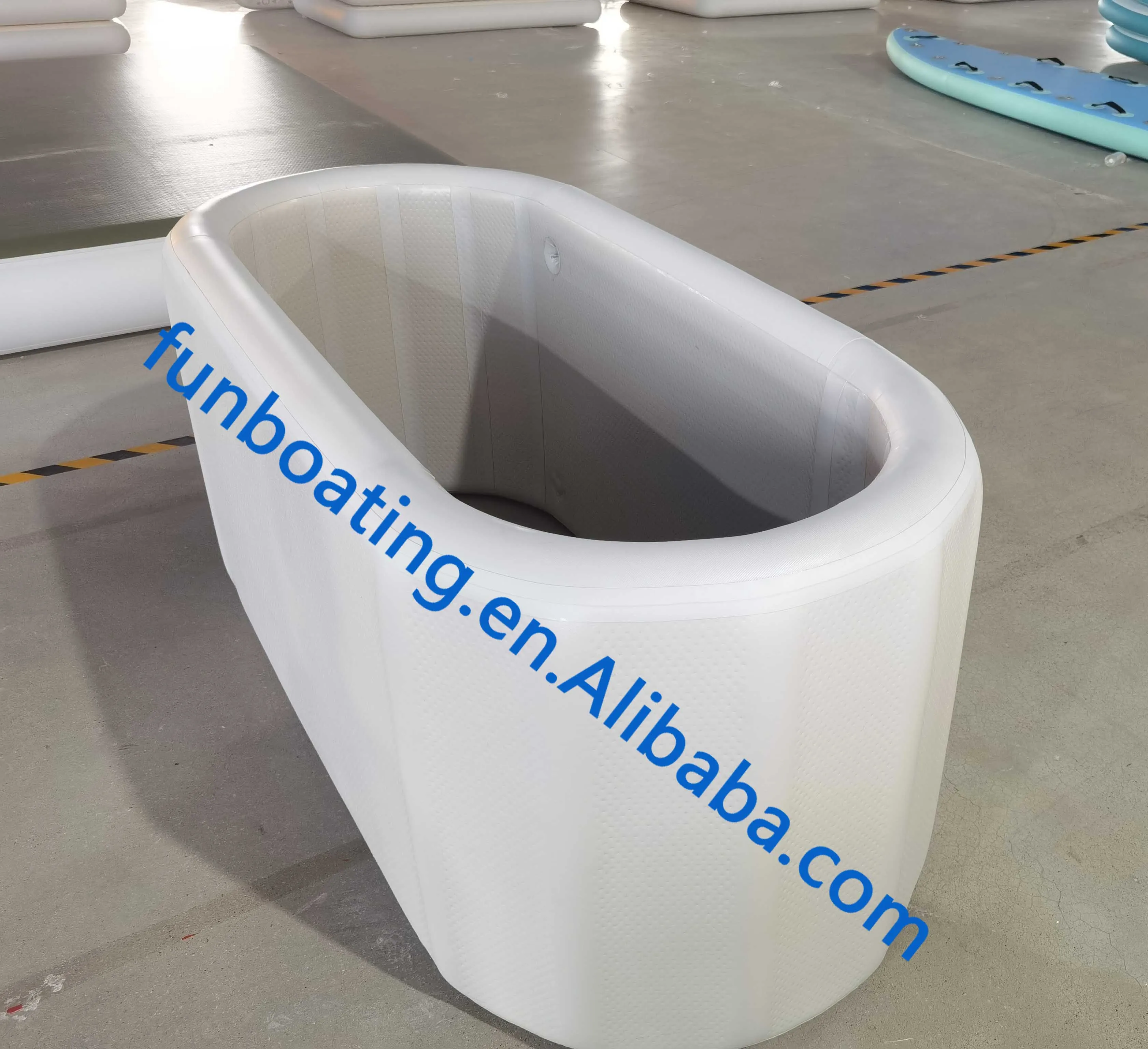 150*70*65cm portable ice bath tubs inflatable cold plunge inflatable bathtub for adults