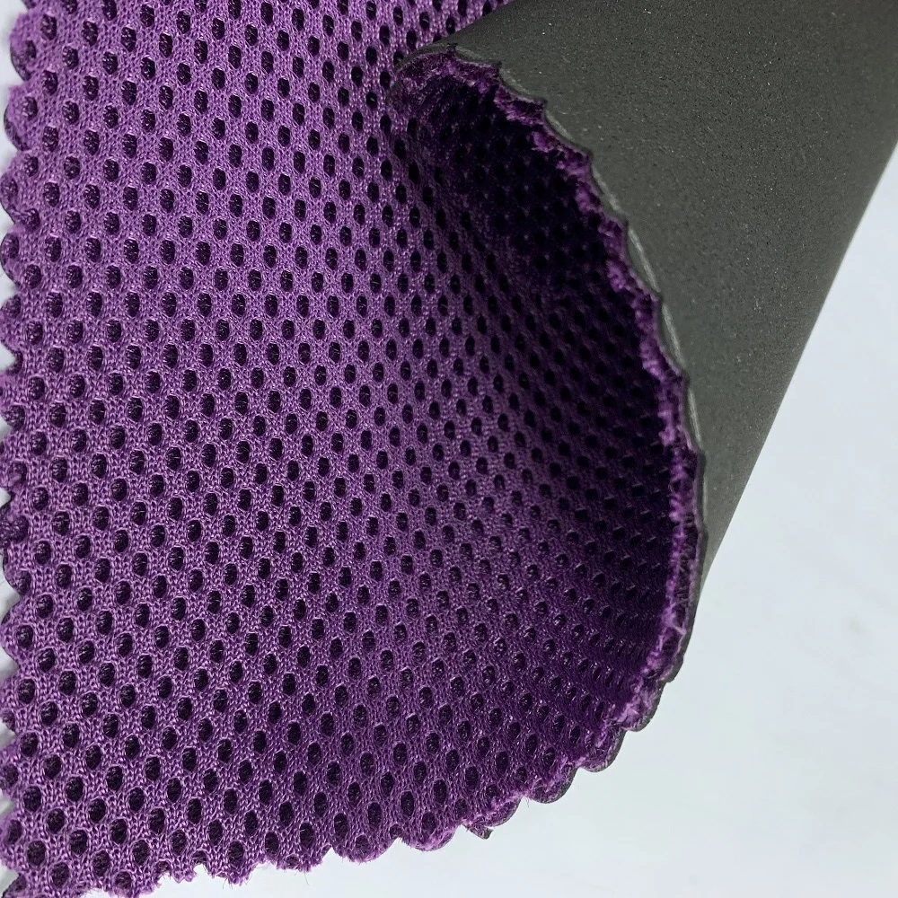 Wholesale China High Quality Colorful Perforated Breathable Rubber Soft Mesh Neoprene Fabric