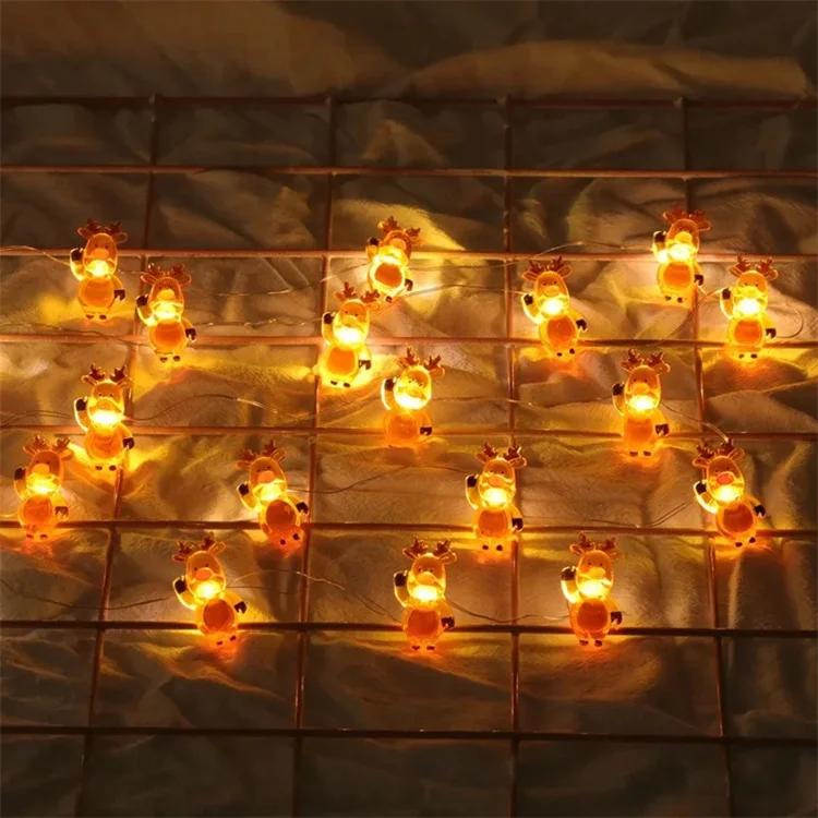 LED Battery Box Bubble Ball Light String Christmas Day Outdoor Waterproof Courtyard Lawn Decoration Light Moon Lamp