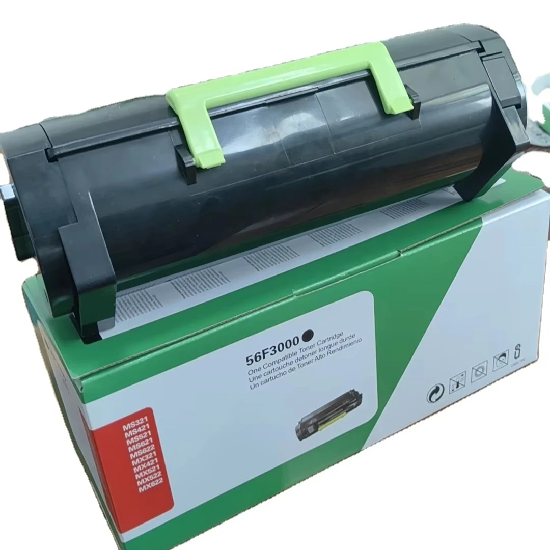 Compatible Toner cartridge 56F3H0E 56F3000 for Lexmark MS321 MS421 MS521 MS621 MS622 MX321 MX521