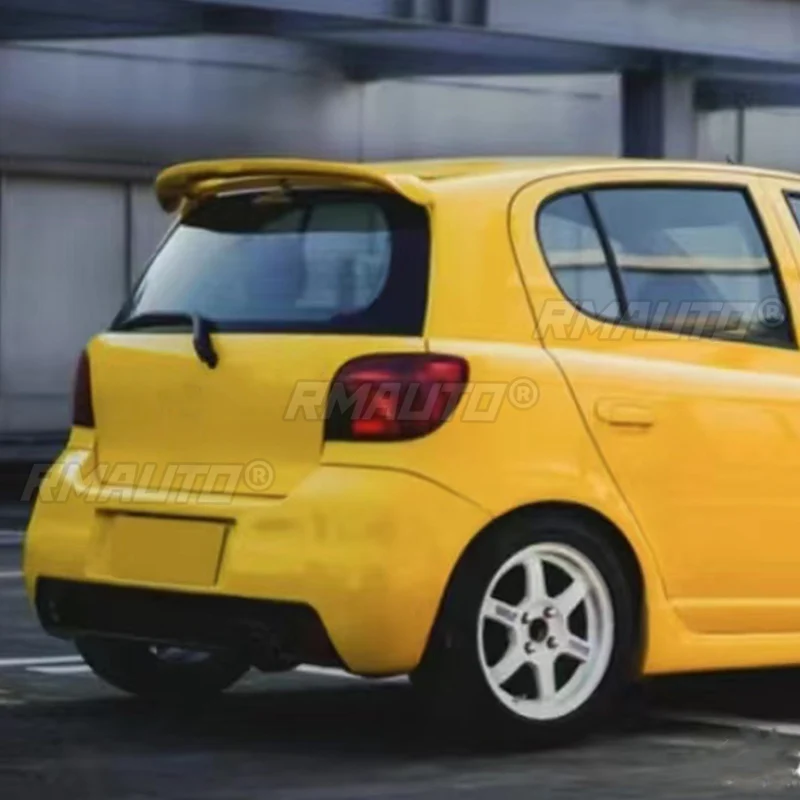 2002-2013 Золотой стиль высококачественный Спойлер ABS для Toyota Echo YARIS Vitz спойлер заднего окна крыши