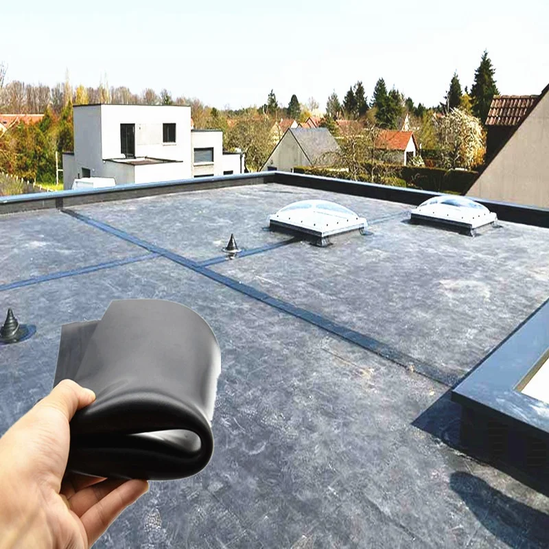 Отличная Водонепроницаемая кровельная мембрана из EPDM резины для строительства