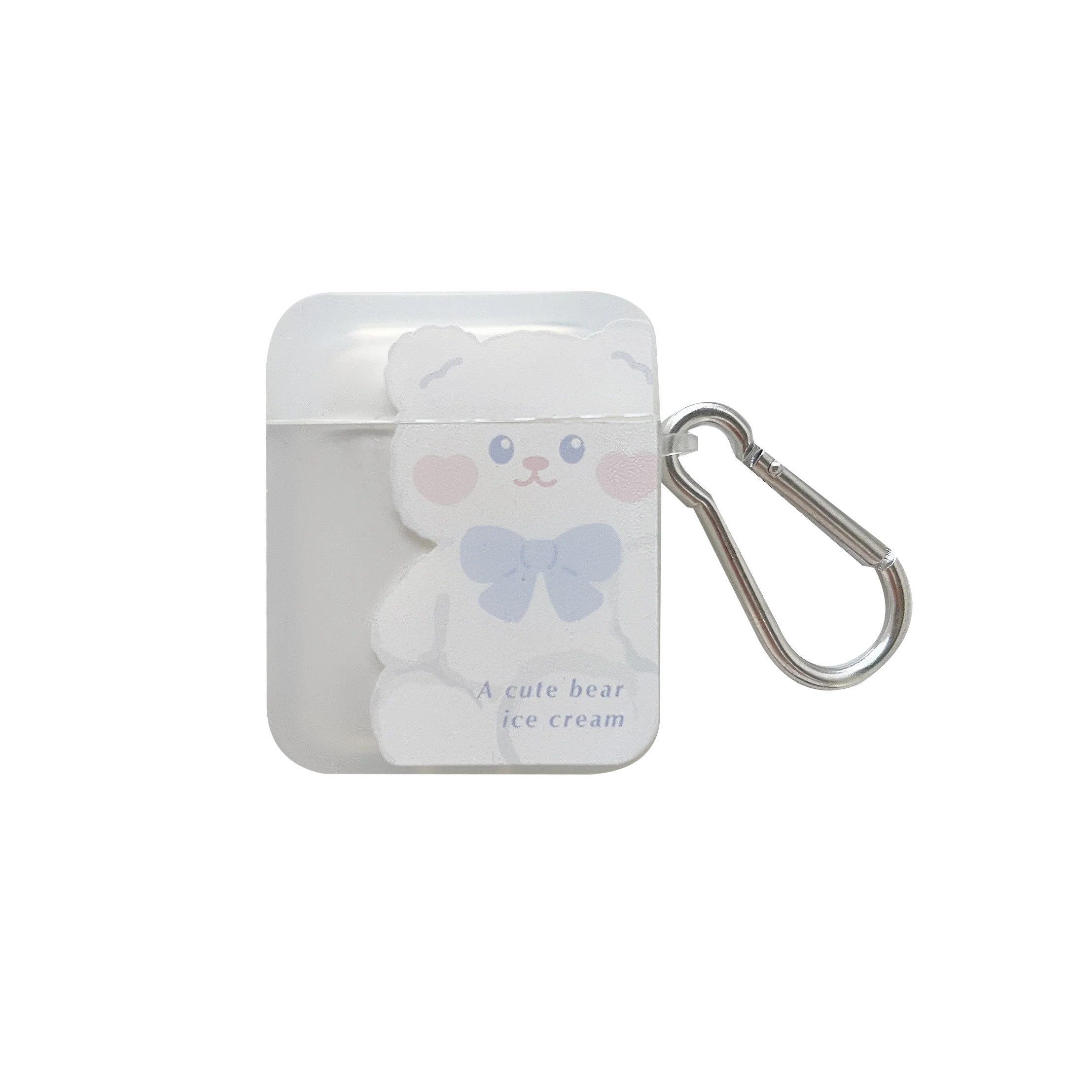 3D Cartoon Design Rubber Silicone Protective Earphone Case for Airpods Pro Wireless Headphone cover For Airpods Case Keychain