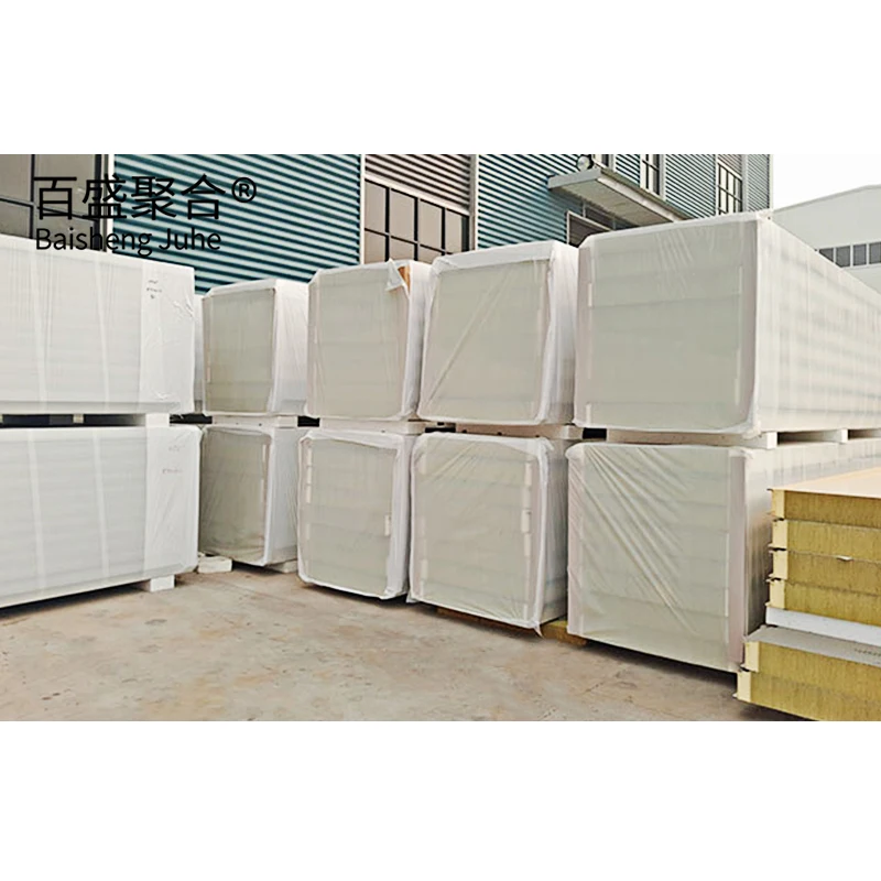 Prefab Container House Rock Wool Sandwich Wall Panel