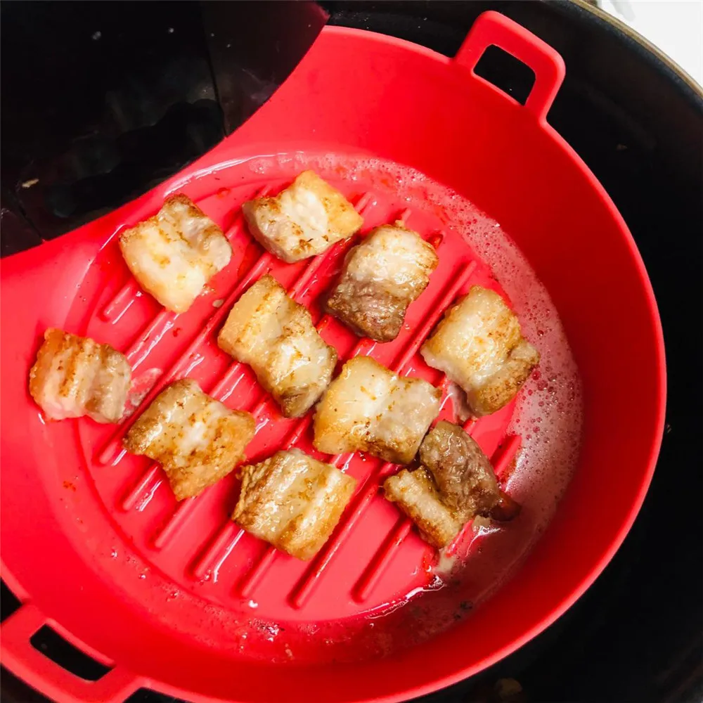 Oven Accessories Replacement for Flammable Parchment Liner Paper No Need to Clean Air Fryer Silicone Pot