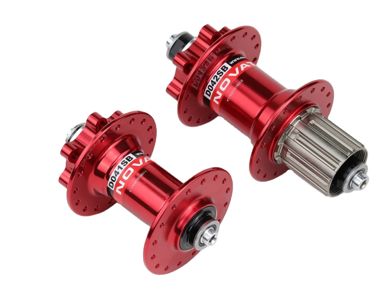 Novatec D041SB D042SB MTB Bicycle Hub Quick Release 32H 36H 8/9/10/11S Mountain Bike Hubs