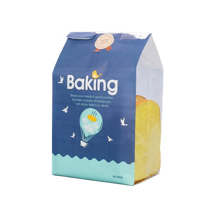 Manufacturing Custom Greaseproof Glassine Wax Packaging Paper Bag For Sandwich Cookie Pastry Food Snack