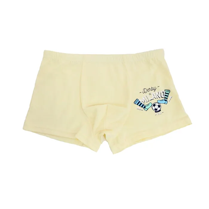 
Hotsale 4-12 Years Qute Printing Organic Cotton Children Thongs Underwear Children Underwear 