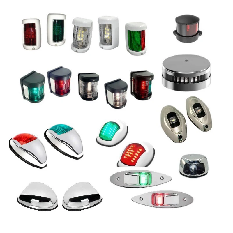 Boat Navigation Lights Marine LED Navigation Light Boat LED Bow Light Ideal for Pontoon