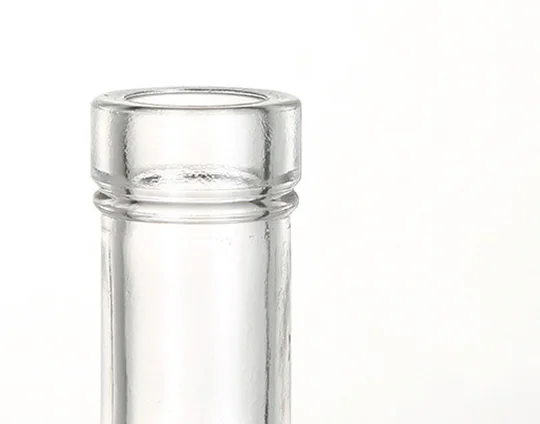 200ml 375ml 500ml 750ml long neck glass wine bottle clear white ice wine bottle with cork