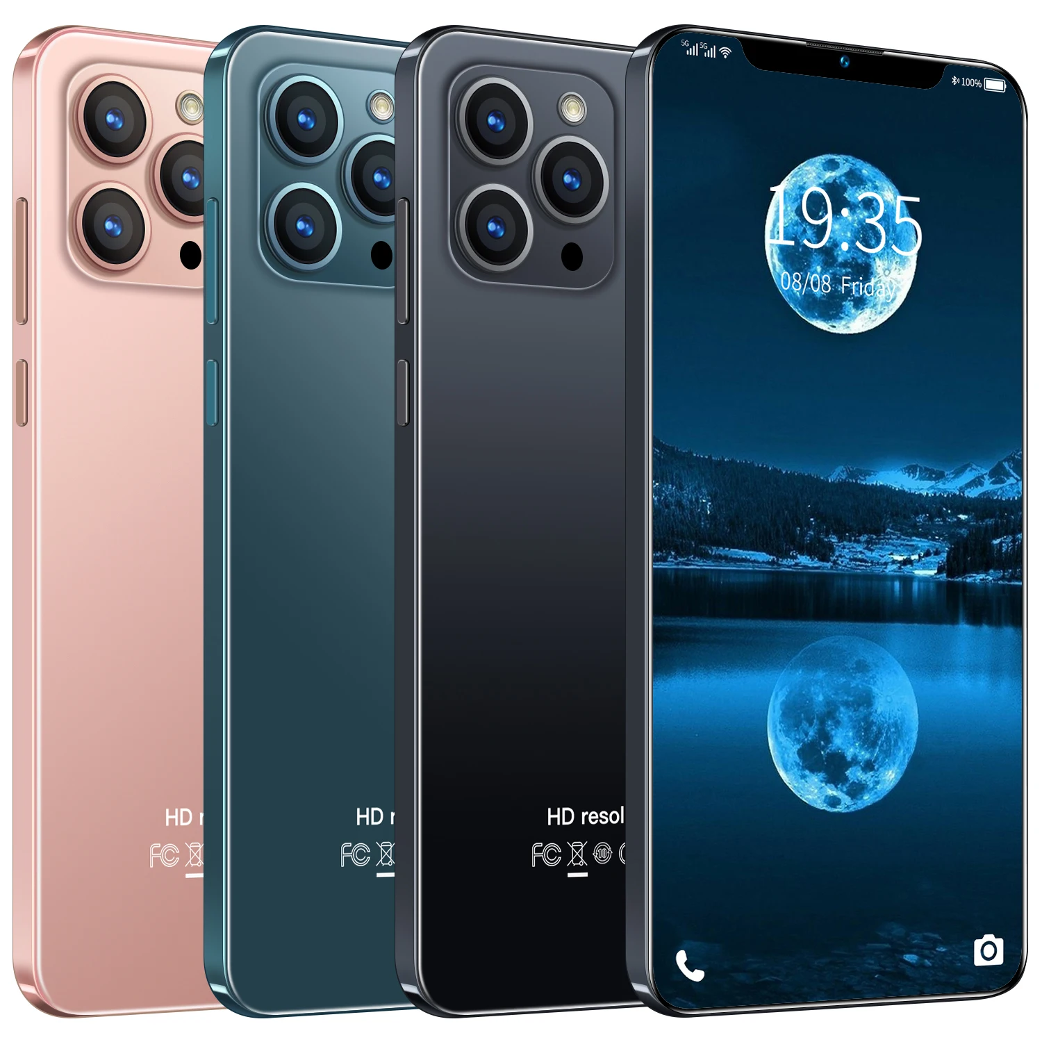  Смартфон i12 Pro Max 7 2 дюйма 10 ядер 12 + 512 ГБ 21 48 МП 5600