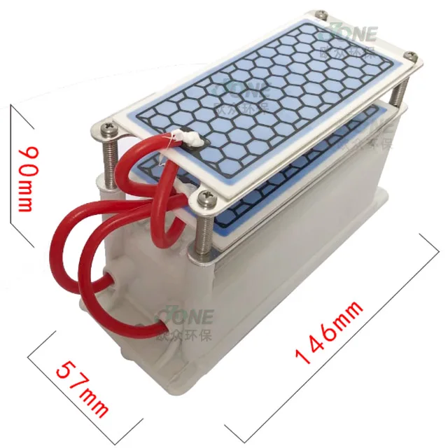 Portable 220V/110V ozone generator for kitchen duct to remove smell