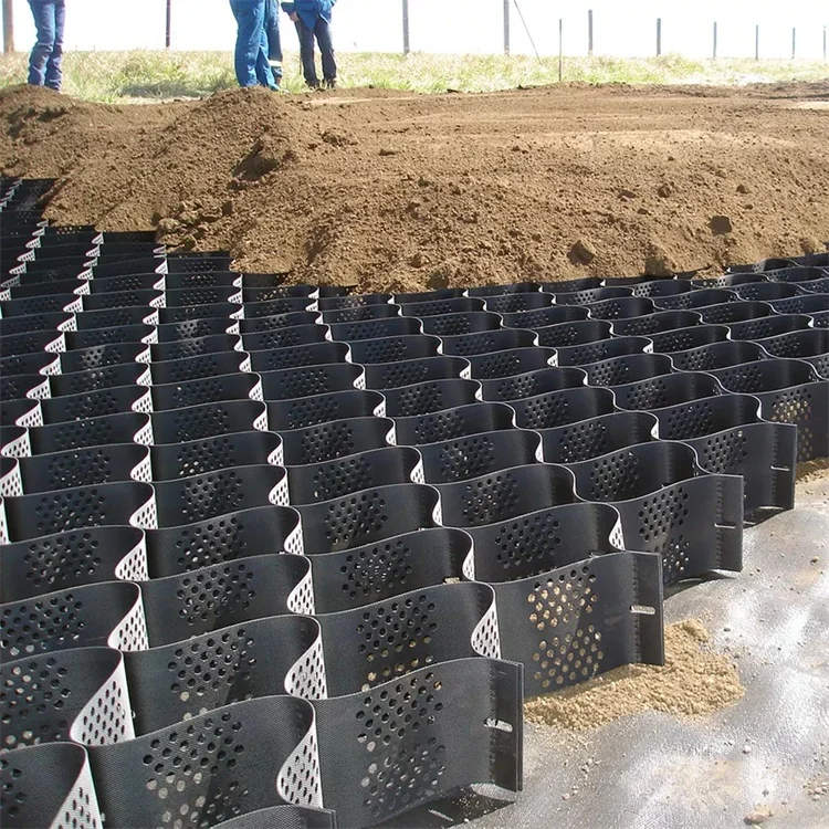 Hdpe Geocel Astm Smooth Geocel Gravel Driveway Paving Grid For Honeycomb Driveway