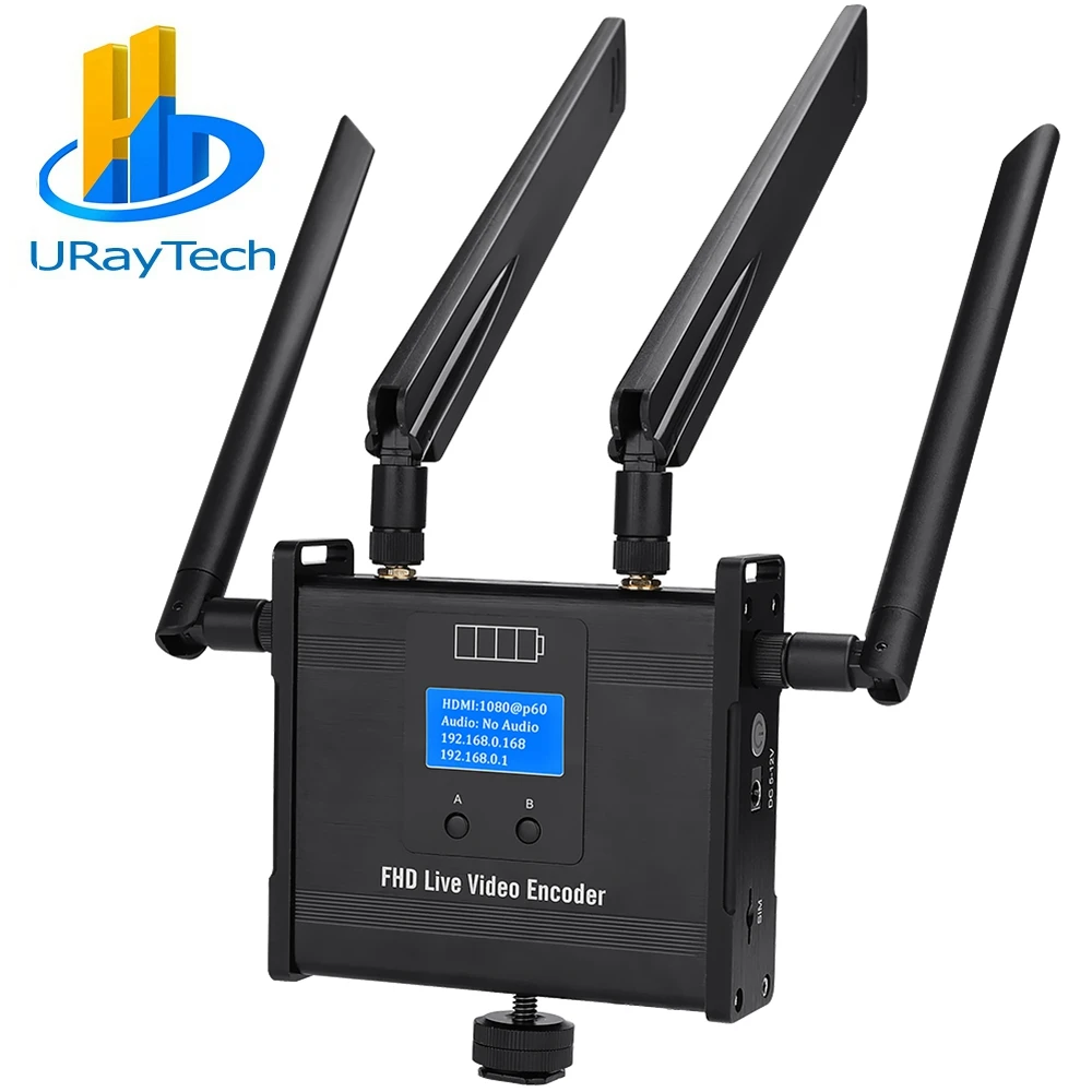 Hot sell 3g/ 4G/ WIFI/ Ethernet mobile control HDMI video encoder for outdoor live brodcasting