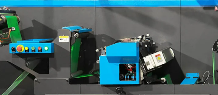 HONTEC FDA-350E Combined post press equipment for two-step two-color printing of e-type and S-type flexo printing