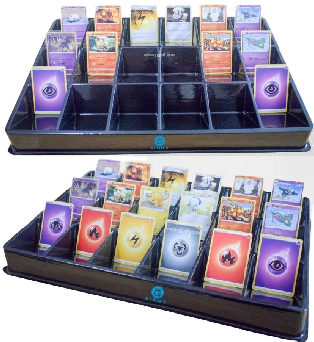 Heavy-duty strength plastic Card Sorting Tray Collection Tray card game MTG TCG magic shipping method tool for store streamer