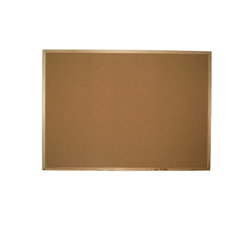 Professional Factory Wooden Frame Cork Wooden Bulletin Board