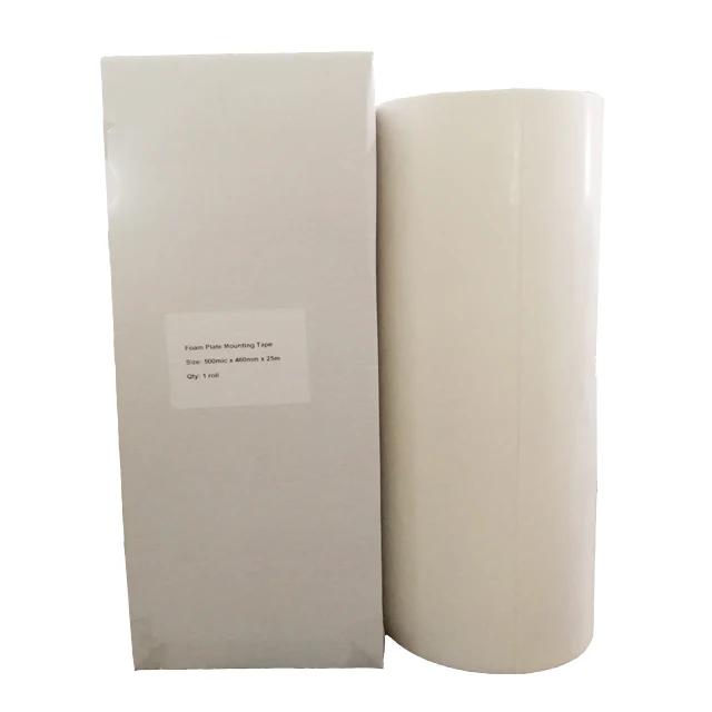 Double side foam plate mounting tape for carrier films Acrylic Solvent Glue