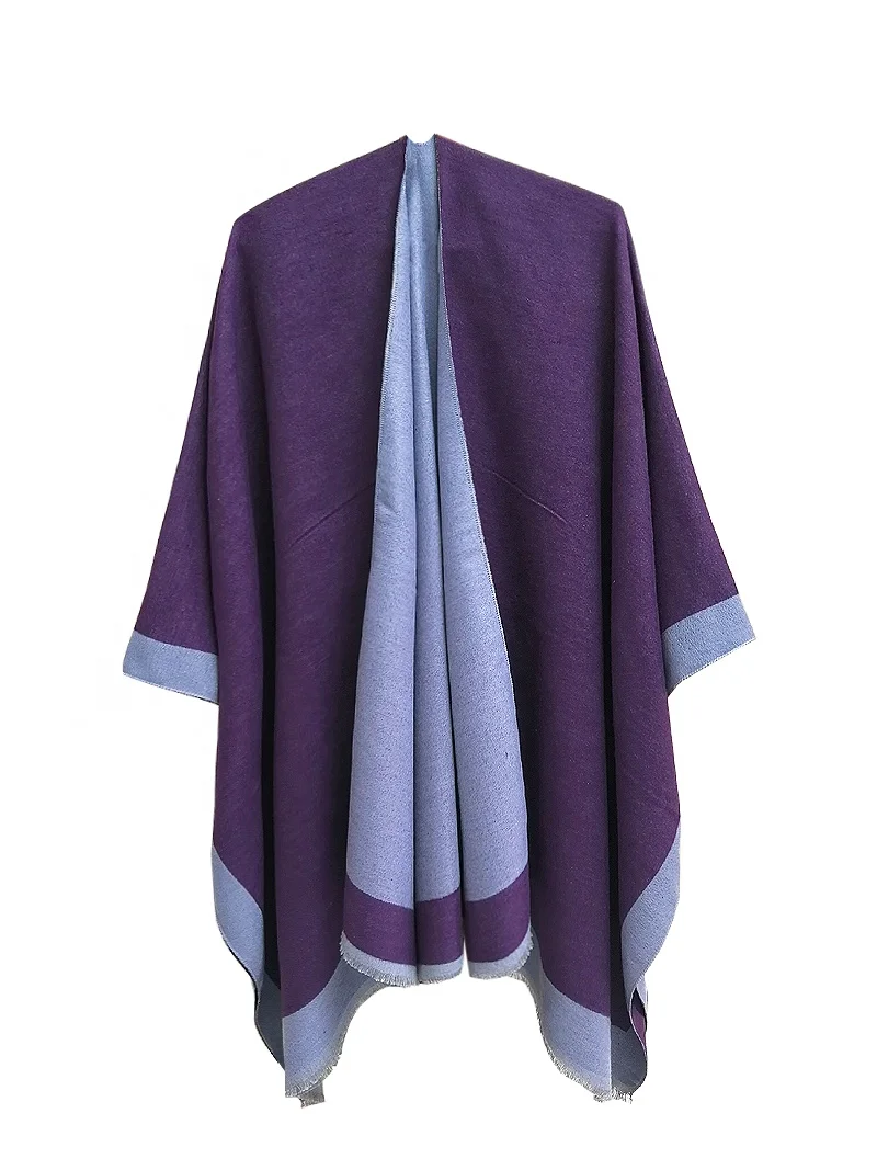 2022 Pashmina Hot Selling Autumn Winter Spring Women Cashmere Poncho Shawl For Ladies