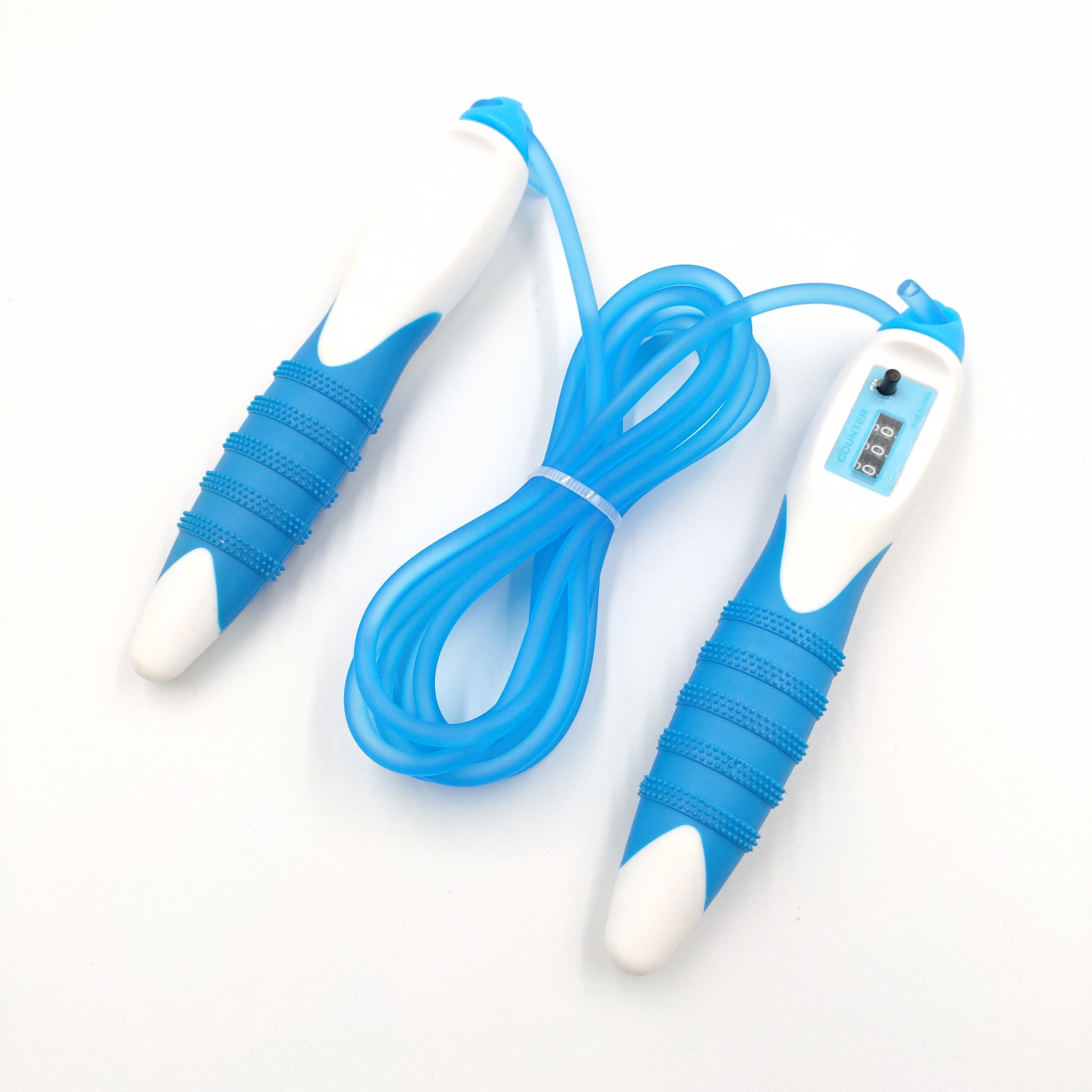 Новый дизайн Массажная ручка для взрослых цифровая скакалка для упражнений Скакалка со счетчиком