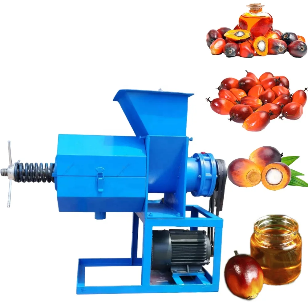 Easy to Operate Diesel Powered Palm Oil Press for Small Palm Farms