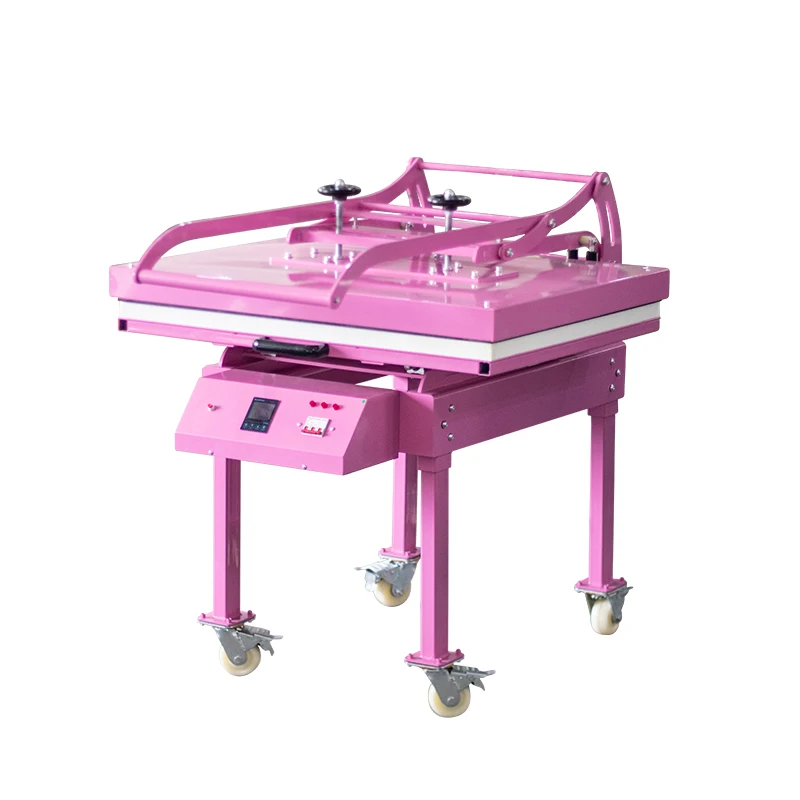 80x100 manual large sublimation heat press for t-shirt