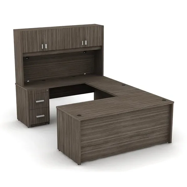 Современная Экологичная L-образная модульная рабочая станция для офисного стола дома школы отеля больницы