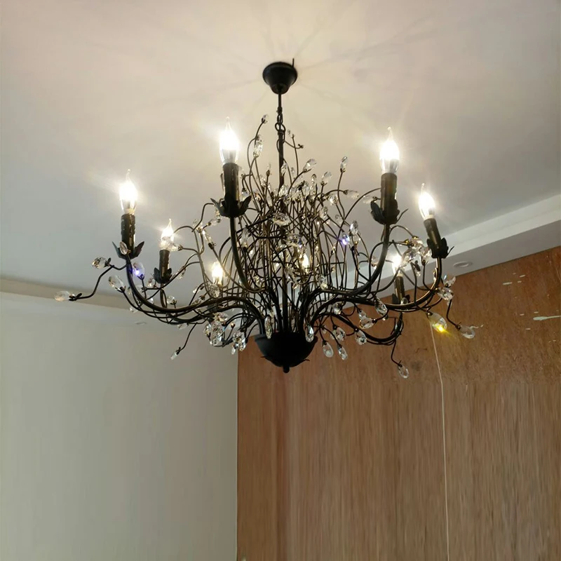 MEEROSEE Chandeliers Pendant Lights for High Ceilings Light Chandelier MD86007